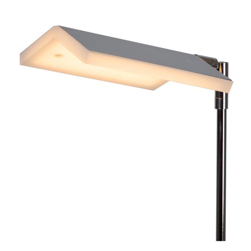Lucide AARON - Stojacia lampa - LED Dim. - 1x10W 4000K - Chróm